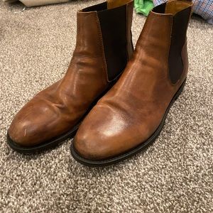Mens Zara Chelsea Boots (Brown)